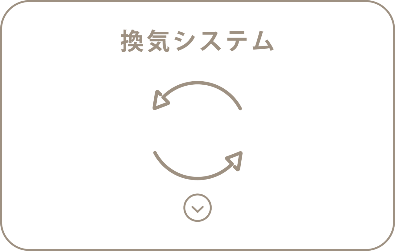 建築工房sakuraの換気システム