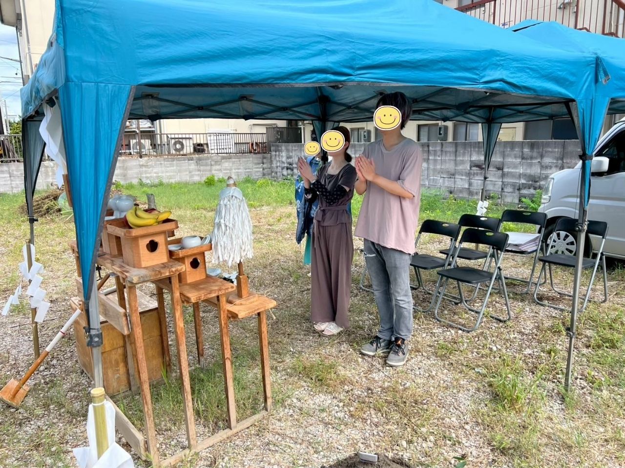 地鎮祭を開催しました！