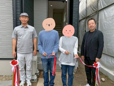 新しい暮らしのスタート。お引渡しを行いました｜T様邸