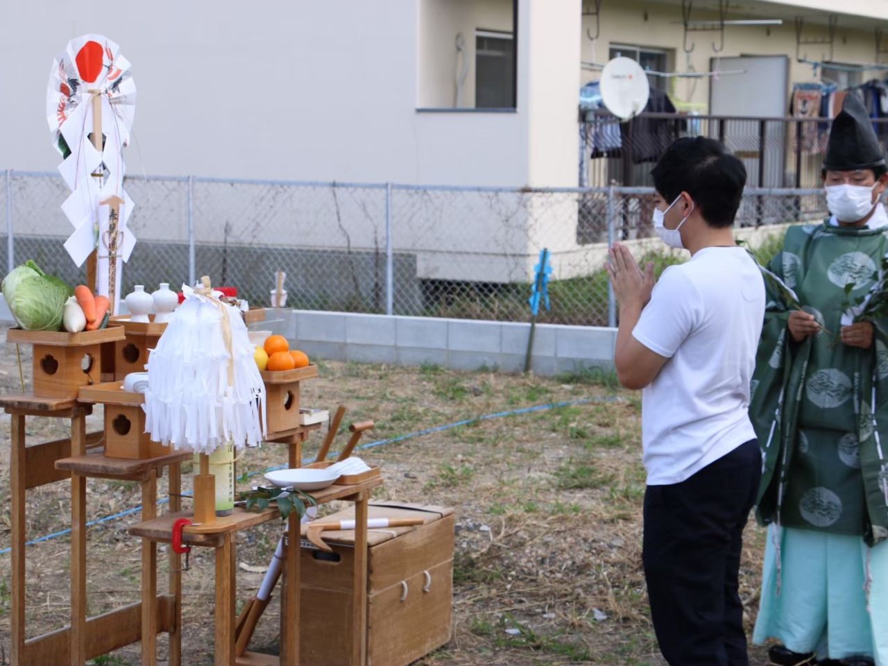 s様邸地鎮祭